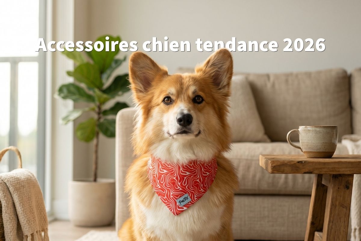 Accessoires chien tendance 2026 : le style made in France s'impose
