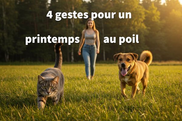 4 gestes essentiels pour un printemps au poil