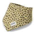 Bandana pour chat Leopaw. Le bandana présente un motif léopard et des boutons pression