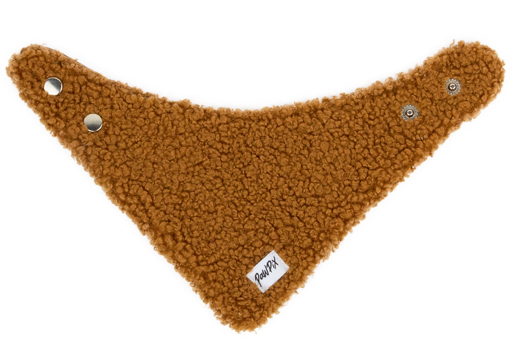 Boutons pression du bandana pour chiens et chats Teddy en sherpa 