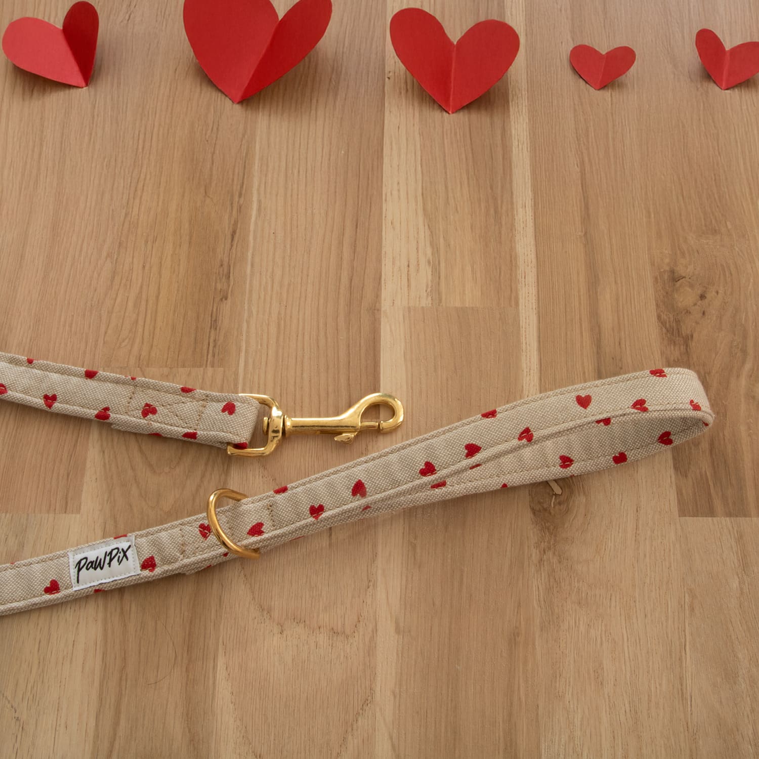 Laisse My Valentine avec une ambiance romantique de Saint Valentin. 